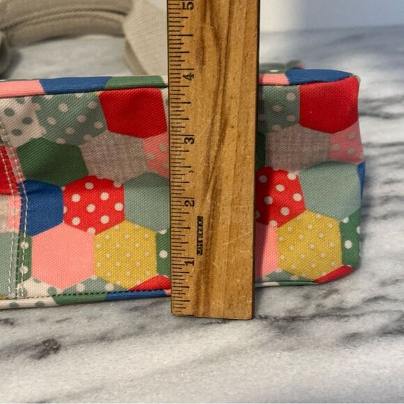 Cath Kidston London Colorful polka dots quilted design coated canvas Tote - Picture 11 of 14